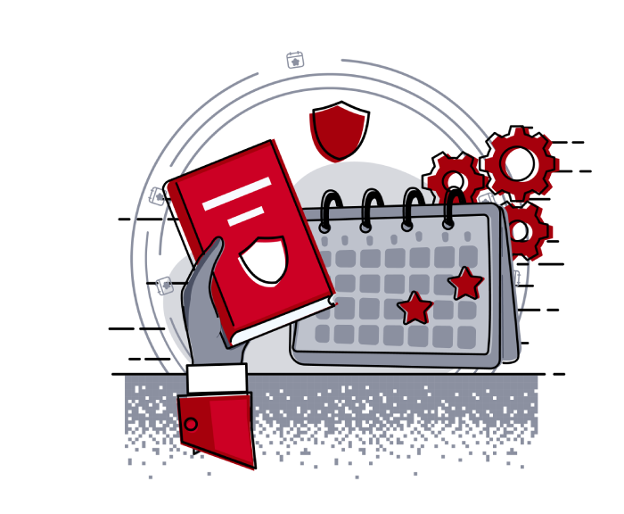 Illustration for Securitum's events.