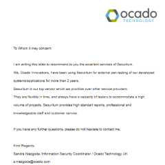 OCADO Logo